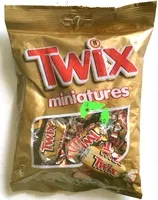 Mängden socker i Twix Miniatures