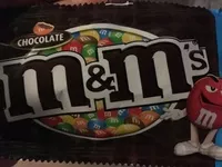 Mängden socker i M&m's chocolat