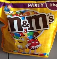 Mängden socker i M&M's Peanut Party Size