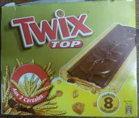 Mängden socker i Twix Top