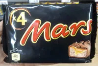 Mängden socker i Mars 4 x 45gr