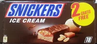 Mängden socker i Snickers Ice Cream