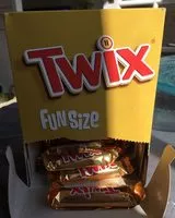 Mängden socker i Twix Funsize Barritas Individuales