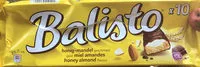 Mängden socker i Balisto miel amandes x10
