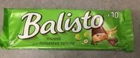 Mängden socker i Muesil goût noisettes et raisin