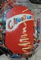 Mängden socker i Celebrations