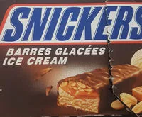 Mängden socker i Barres Glacees Snickers