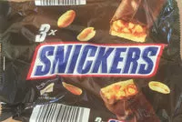 Mängden socker i Snickers  x3
