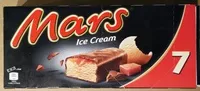 Mängden socker i Mars glacé