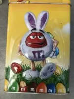 Mängden socker i M&Ms Aux Couleurs De Pâques, Boite Metal