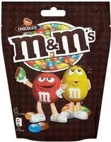 Mängden socker i M &M'S 1KG Choco Maitosuklaata Rapealla Sokerikuorella