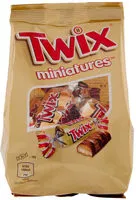 Mängden socker i Twix miniatures 130g