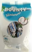 Mängden socker i Bounty Miniatures