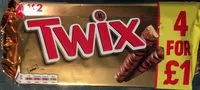 Mängden socker i Twix
