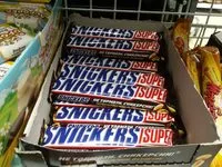 Mängden socker i Snickers Super