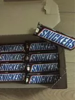 Mängden socker i 32 Barres Snickers Cacahuètes