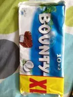 Mängden socker i Bounty XL x10