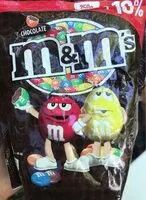 Mängden socker i M &M'S Choco 250G