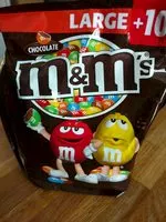 Mängden socker i M&ms chocolate