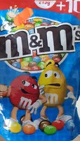 Mängden socker i M&M's Crispy