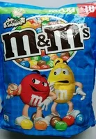 Mängden socker i M&M's Crispy - Maxi +10%