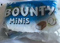 Mängden socker i Bounty