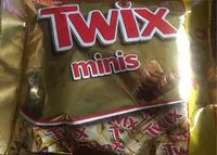 Mängden socker i Twix minis