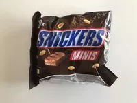 Mängden socker i Snickers minis 403g