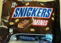 Mängden socker i Snickers minis 403g
