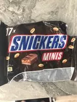 Mängden socker i Snickers minis 403g