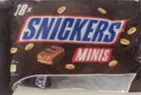 Mängden socker i Snickers minis 403g