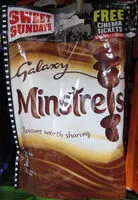 Mängden socker i Galaxy Minstrels