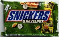 Mängden socker i Snickers & Hazelnut