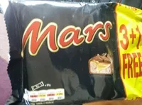 Mängden socker i Mars
