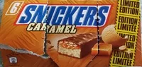 Mängden socker i Snickers Caramel