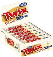 Mängden socker i Twix White Extra