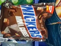 Mängden socker i Snickers mini cubes 200g