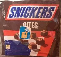 Mängden socker i Snickers bites