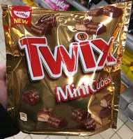 Mängden socker i Twix Mini Cubes