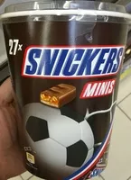 Mängden socker i Snickers Minis