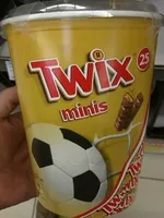 Mängden socker i Twix Minis