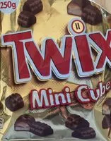 Mängden socker i Twix Mini Cubes