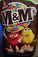 Mängden socker i M&M's chocolate