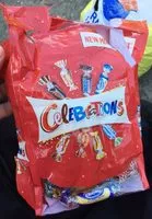 Mängden socker i Celebrations