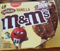 Mängden socker i Chocolate vanilla - Crème glacée onctueux