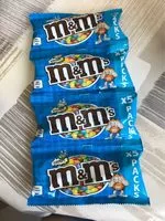 Mängden socker i M&M'S crispy