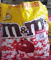 Mängden socker i M&m's