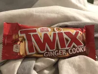 Mängden socker i Twix Ginger cookie