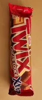 Mängden socker i Twix Ginger Cookie Xtra