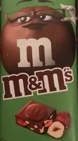 Mängden socker i M&M hazelnut